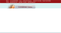 Desktop Screenshot of catherinevarga.com